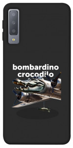 Чехол Bombardino Crocodilo volante для Galaxy A7 (2018)