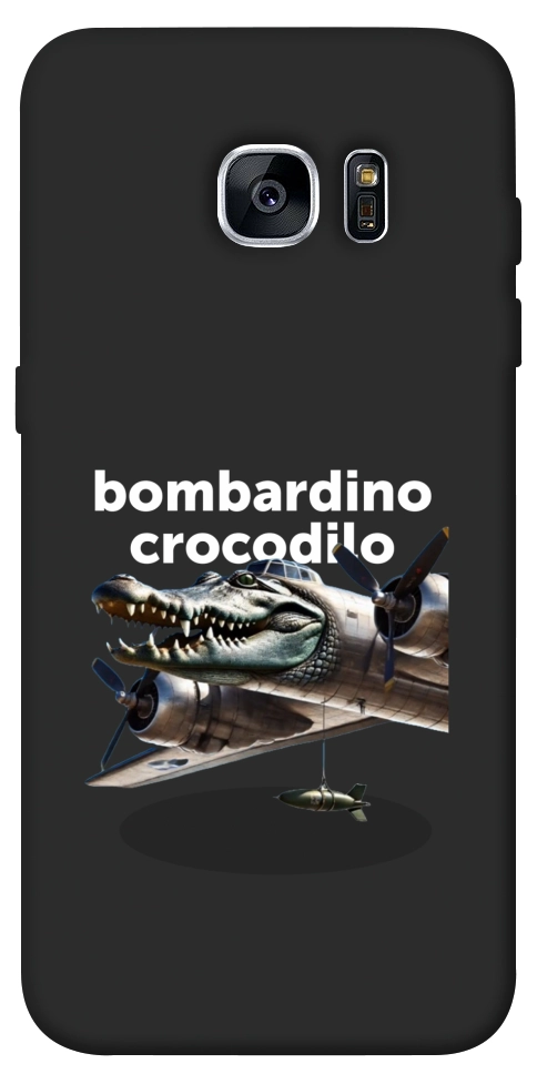 Чехол Bombardino Crocodilo volante для Galaxy S7 Edge