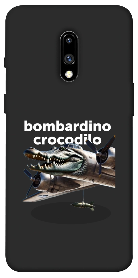 Чехол Bombardino Crocodilo volante для OnePlus 7