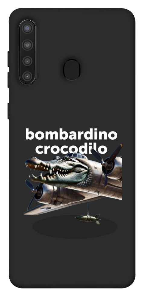 Чехол Bombardino Crocodilo volante для Galaxy A21