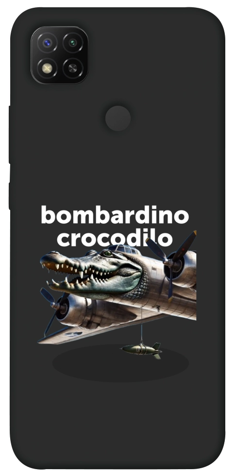 Чехол Bombardino Crocodilo volante для Xiaomi Redmi 9C