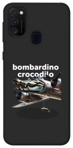 Чохол Bombardino Crocodilo volante для Samsung Galaxy M21