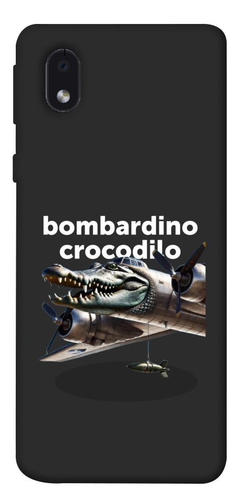 Чехол Bombardino Crocodilo volante для Galaxy M01 Core
