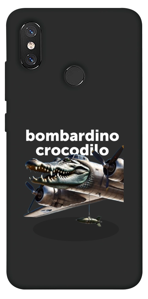 Чехол Bombardino Crocodilo volante для Xiaomi Mi 8