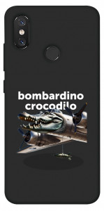 Чехол Bombardino Crocodilo volante для Xiaomi Mi 8