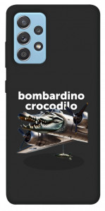 Чехол Bombardino Crocodilo volante для Samsung Galaxy A52 4G