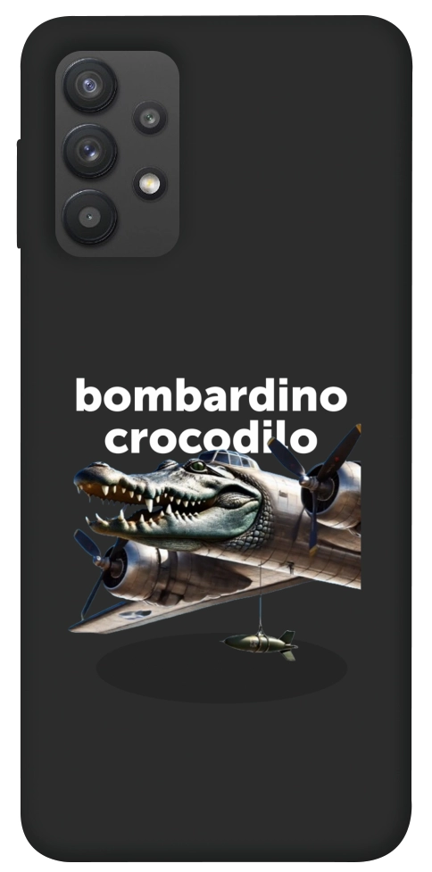 Чехол Bombardino Crocodilo volante для Galaxy A32 4G