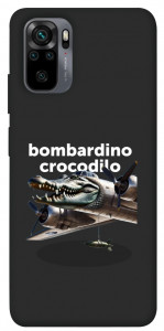 Чохол Bombardino Crocodilo volante для Xiaomi Redmi Note 10