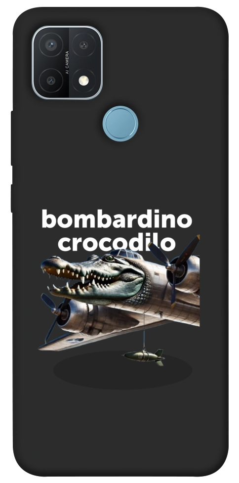Чехол Bombardino Crocodilo volante для Oppo A15