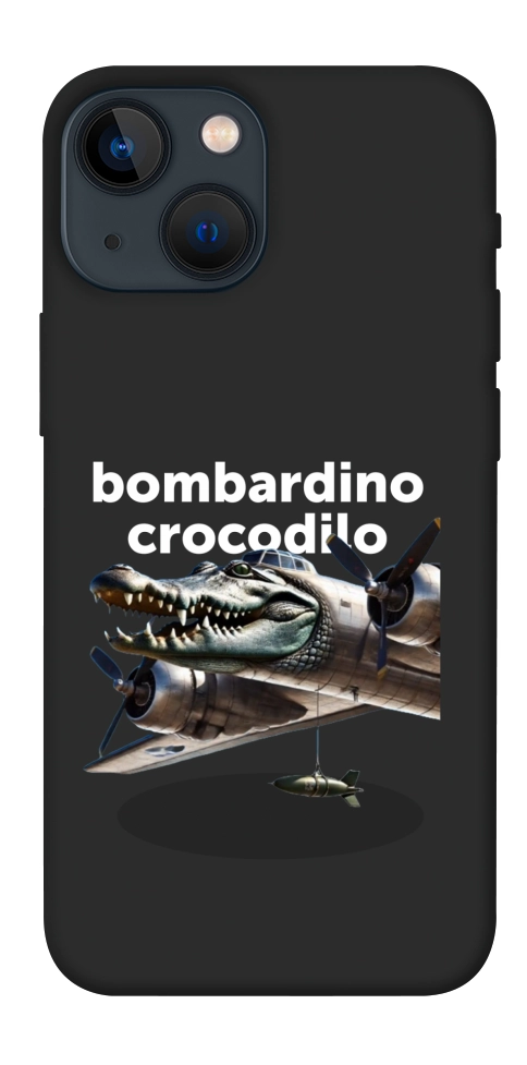 Чохол Bombardino Crocodilo volante для iPhone 13 mini