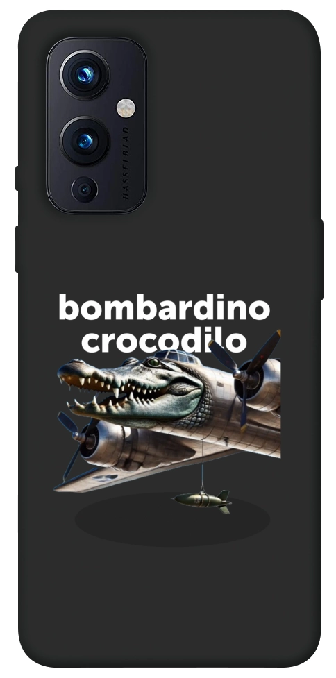Чехол Bombardino Crocodilo volante для OnePlus 9