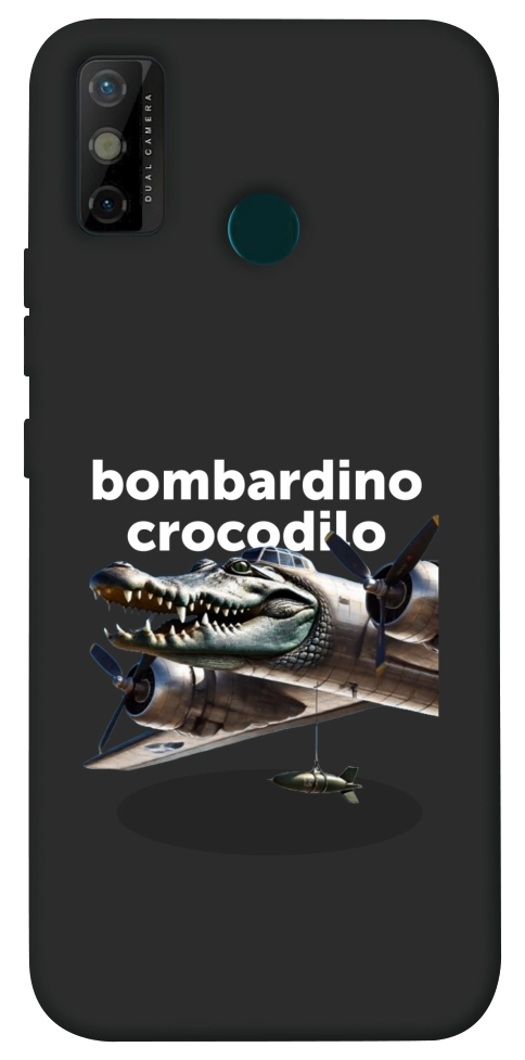 Чохол Bombardino Crocodilo volante для TECNO Spark 6 Go