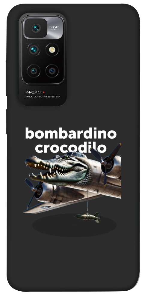 Чехол Bombardino Crocodilo volante для Xiaomi Redmi 10