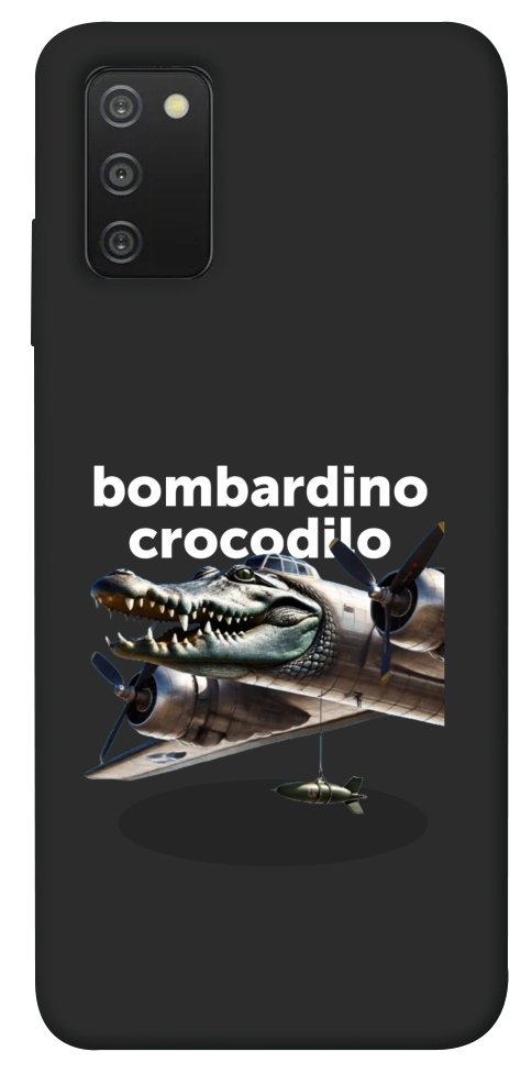 Чехол Bombardino Crocodilo volante для Galaxy A03s