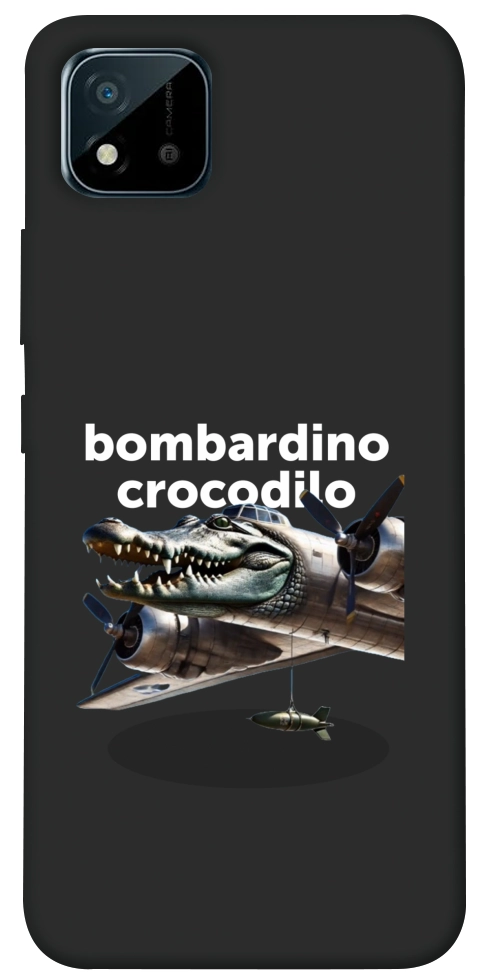 Чехол Bombardino Crocodilo volante для Realme C11 (2021)