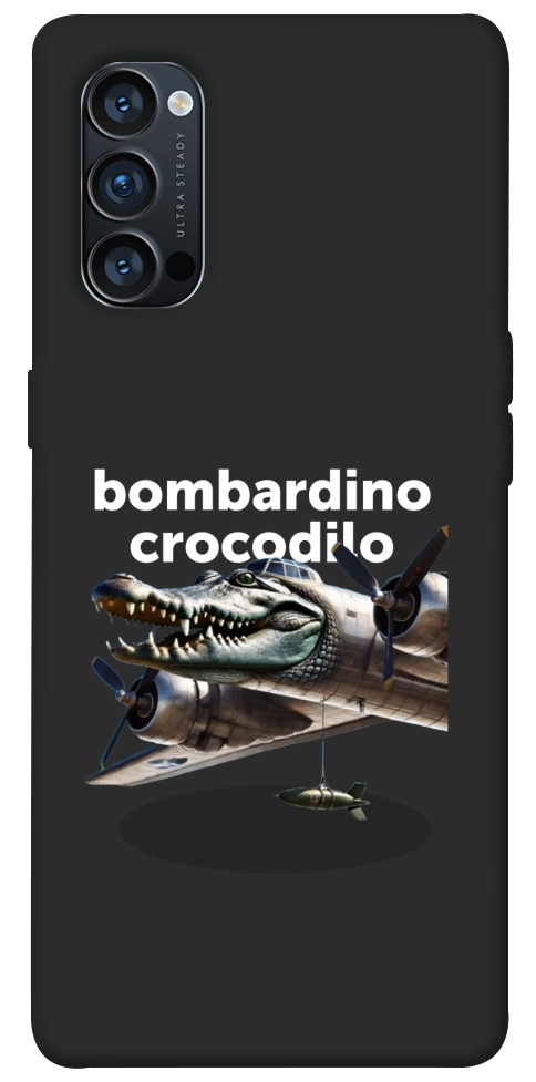 Чехол Bombardino Crocodilo volante для Oppo Reno 4 Pro 5G