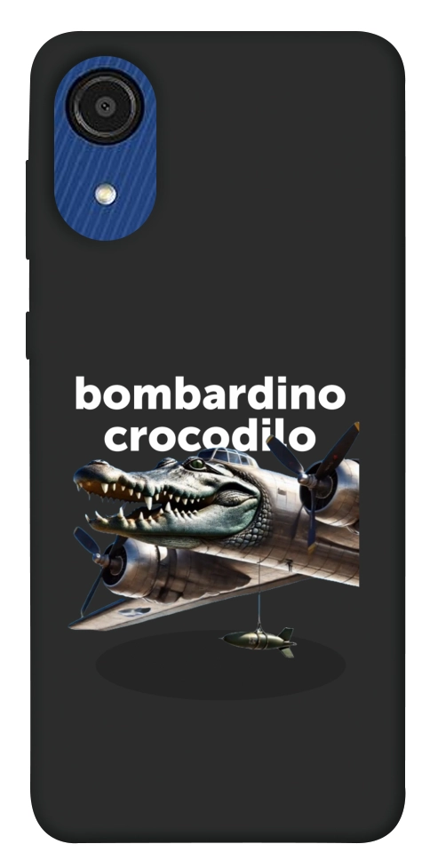 Чехол Bombardino Crocodilo volante для Galaxy A03 Core