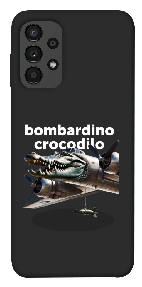 Чехол Bombardino Crocodilo volante для Galaxy A13 4G
