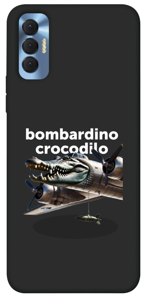 Чохол Bombardino Crocodilo volante для TECNO Spark 8P