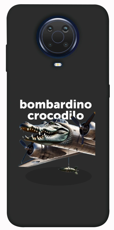 Чехол Bombardino Crocodilo volante для Nokia G20