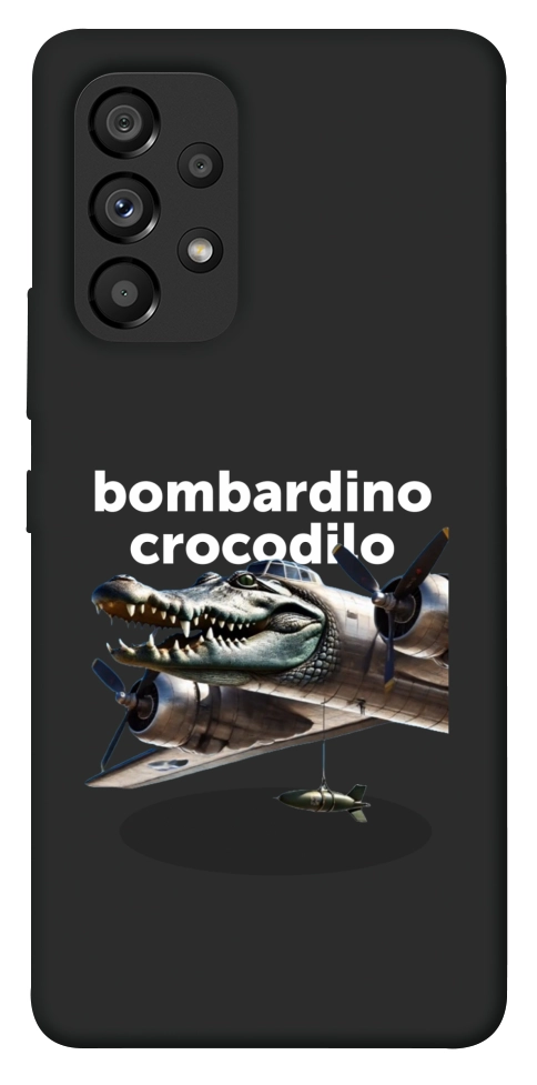 Чехол Bombardino Crocodilo volante для Galaxy A53