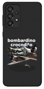 Чехол Bombardino Crocodilo volante для Galaxy A33 5G