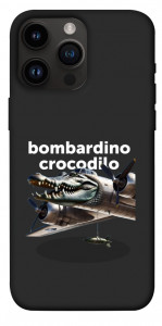 Чохол Bombardino Crocodilo volante для iPhone 14 Pro Max