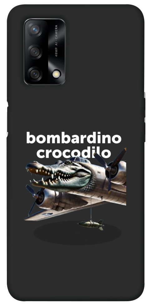 Чехол Bombardino Crocodilo volante для Oppo F19