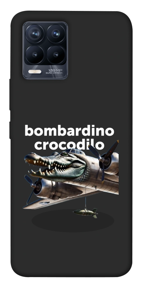 Чехол Bombardino Crocodilo volante для Realme 8 Pro