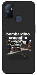 Чехол Bombardino Crocodilo volante для OnePlus Nord N100