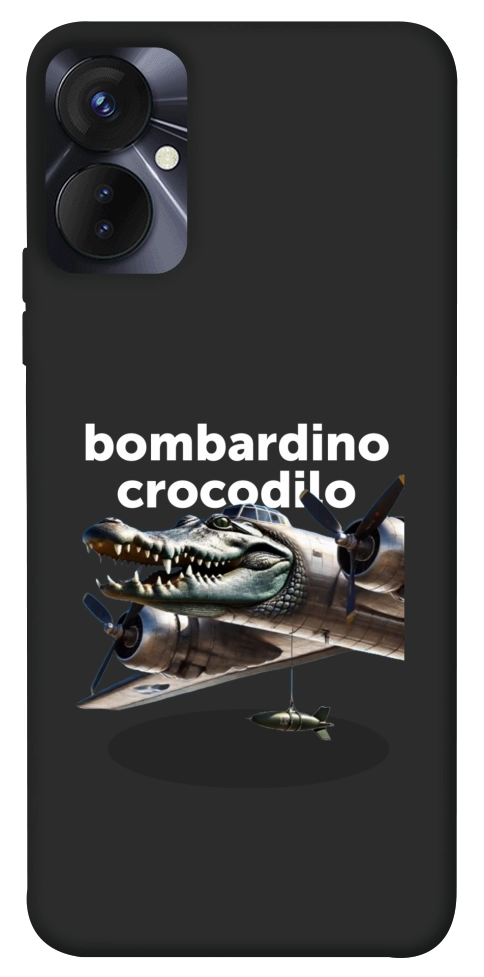Чехол Bombardino Crocodilo volante для TECNO Spark 9 Pro