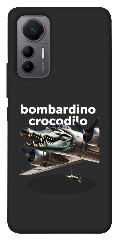 Чехол Bombardino Crocodilo volante для Xiaomi 12 Lite