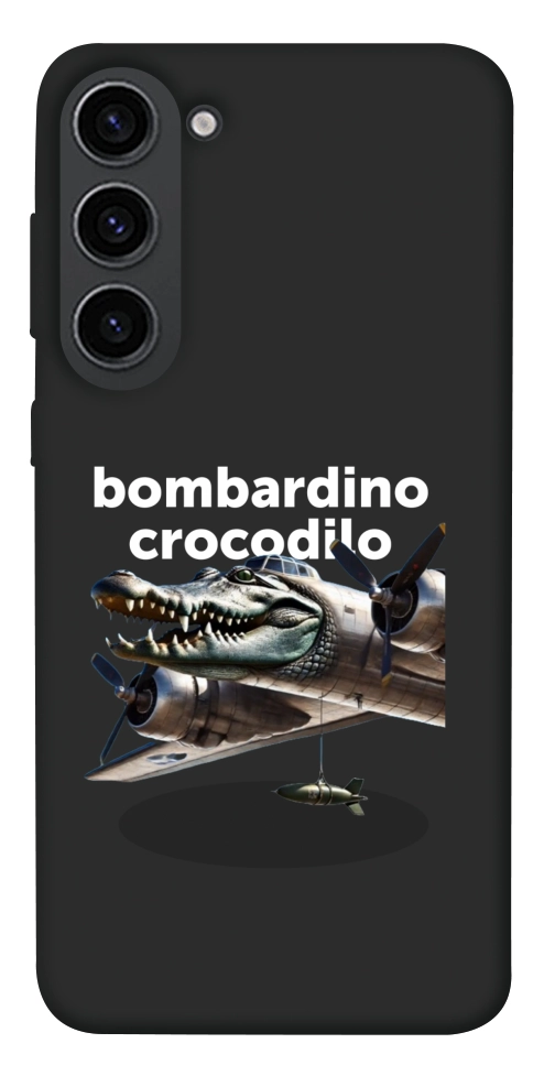 Чехол Bombardino Crocodilo volante для Galaxy S23