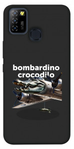 Чохол Bombardino Crocodilo volante для Infinix Hot 10 Lite