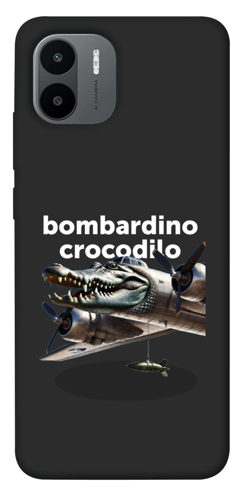 Чехол Bombardino Crocodilo volante для Xiaomi Redmi A1+