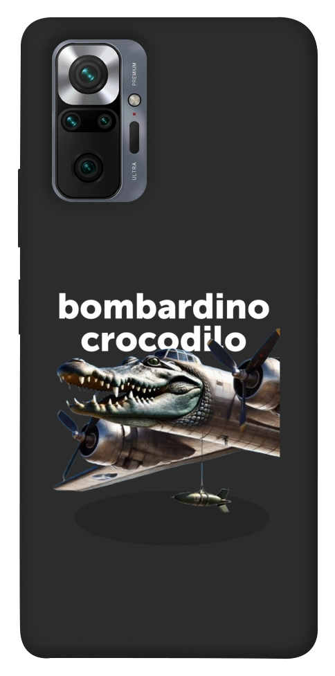 Чехол Bombardino Crocodilo volante для Xiaomi Redmi Note 10 Pro Max