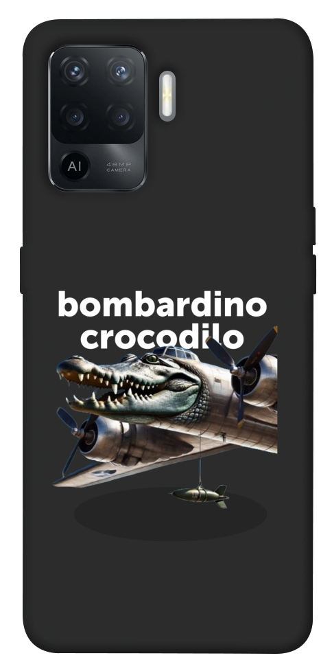Чехол Bombardino Crocodilo volante для Oppo Reno 5 Lite