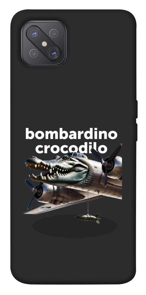Чехол Bombardino Crocodilo volante для Oppo A92s