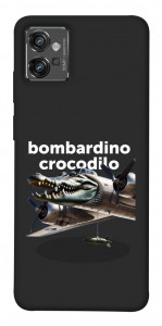 Чохол Bombardino Crocodilo volante для Motorola Moto G32