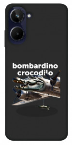 Чехол Bombardino Crocodilo volante для Realme 10 4G