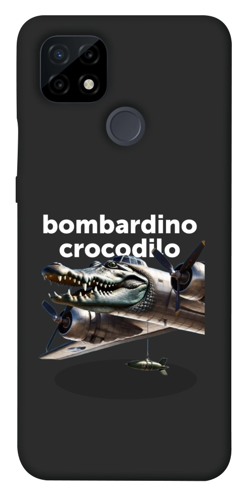 Чехол Bombardino Crocodilo volante для Realme C21