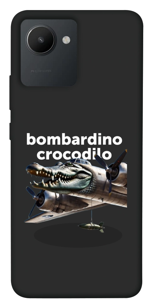 Чехол Bombardino Crocodilo volante для Realme C30