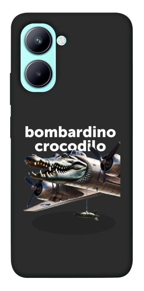 Чехол Bombardino Crocodilo volante для Realme C33