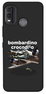 Чехол Bombardino Crocodilo volante для Nokia G11 Plus