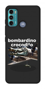 Чохол Bombardino Crocodilo volante для Motorola Moto G60