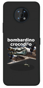 Чехол Bombardino Crocodilo volante для Nokia G50