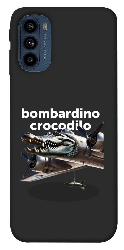Чохол Bombardino Crocodilo volante для Motorola Moto G41