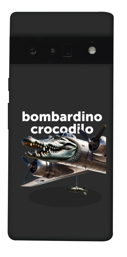 Чохол Bombardino Crocodilo volante для Google Pixel 6 Pro