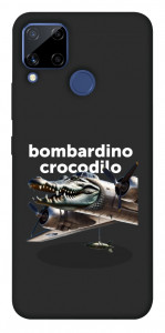 Чехол Bombardino Crocodilo volante для Realme C15