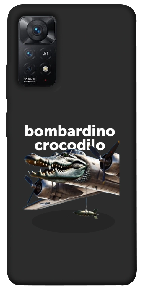 Чехол Bombardino Crocodilo volante для Xiaomi Redmi Note 12 Pro
